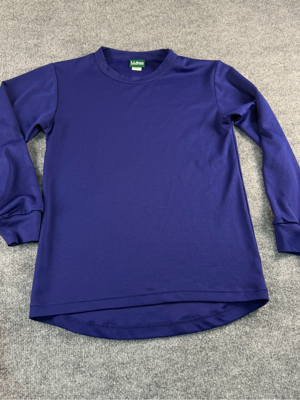 💜 L.L.Bean Purple Long Sleeve Top — Size M 💜